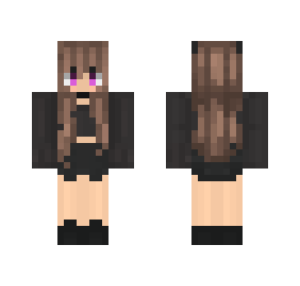 Gothic But Cute - Female Minecraft Skins - image 2