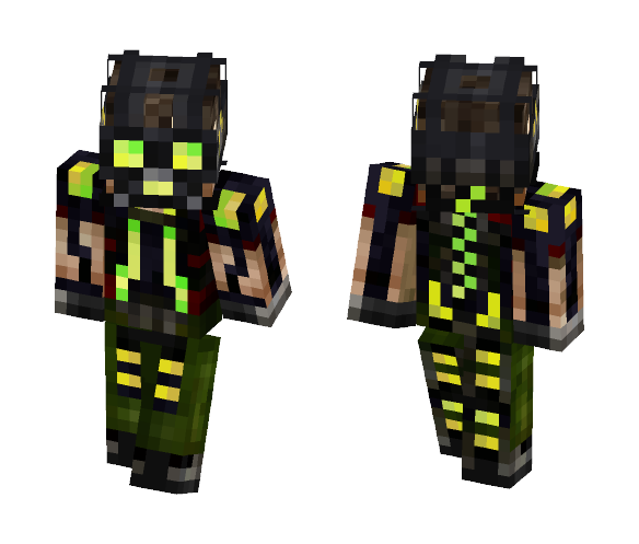 Nuclear Exosuit - Male Minecraft Skins - image 1