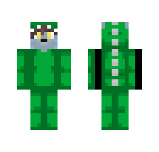 Aqua The Dino Lombax - Male Minecraft Skins - image 2