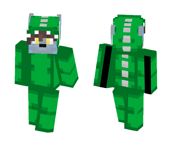 Aqua The Dino Lombax - Male Minecraft Skins - image 1