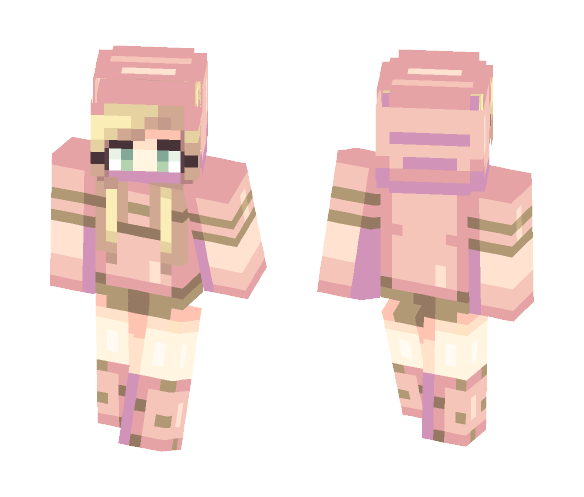 Ice cream Assassin - Female Minecraft Skins - image 1