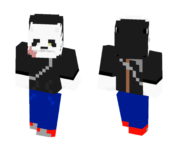 ink reaper (casual) - Male Minecraft Skins - image 1