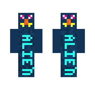 Blue alien for contest - Other Minecraft Skins - image 2