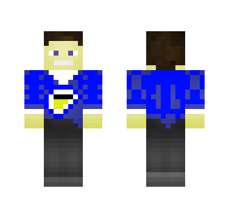 Pio3D [Blue Tshirt Version] - Male Minecraft Skins - image 2