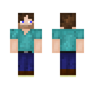 Re-done Steve Skin - Male Minecraft Skins - image 2