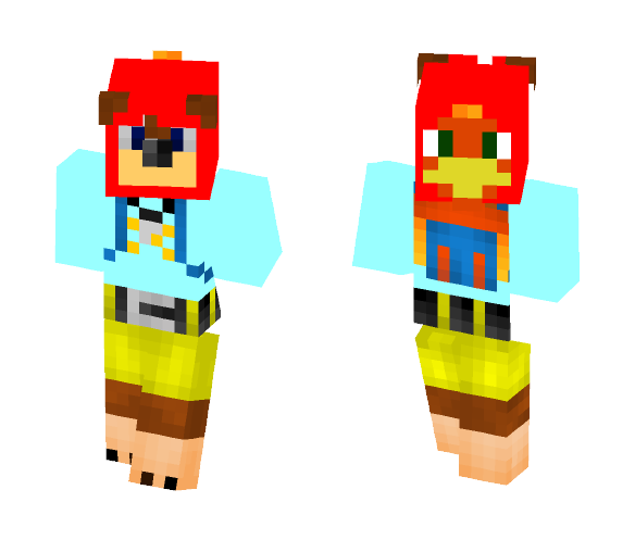 manjo and kazooie - Male Minecraft Skins - image 1