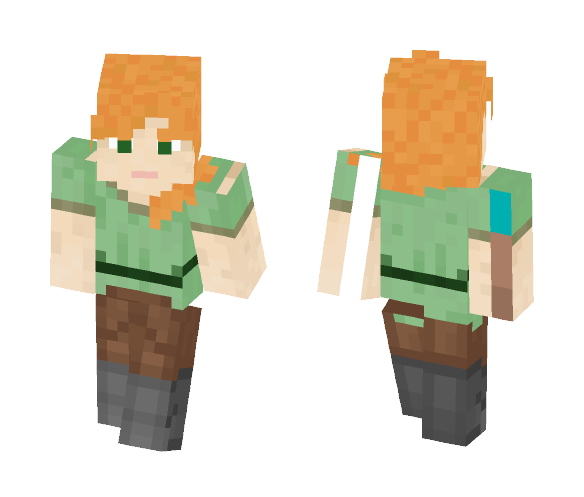 Alex [3D] - Female Minecraft Skins - image 1