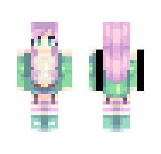 Mint Bubblegum - Female Minecraft Skins - image 2