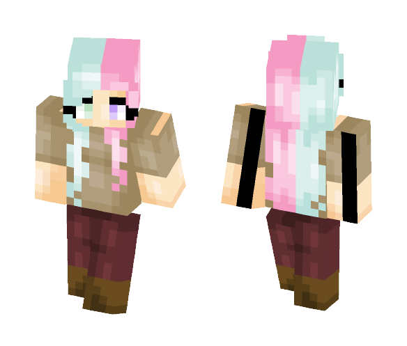 Cotton Candy ???? - Female Minecraft Skins - image 1