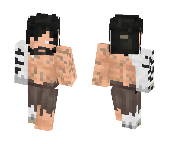 White Werewolf/Human - Male Minecraft Skins - image 1