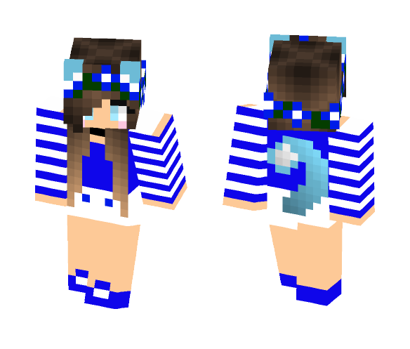 Cat Little Carly - Cat Minecraft Skins - image 1