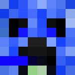 Blue creeper hoodie - Male Minecraft Skins - image 3
