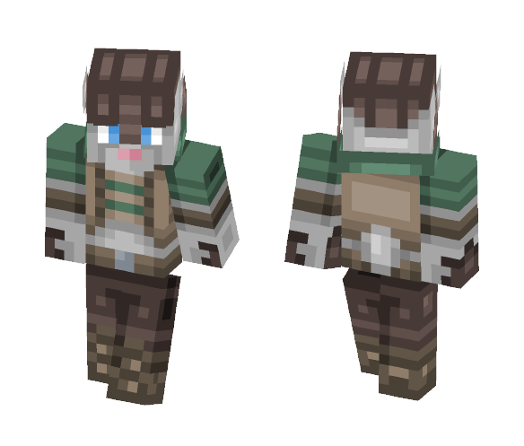 Furry | Rogue Bunny - Male Minecraft Skins - image 1