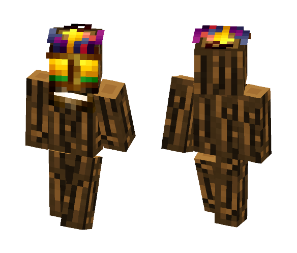 AkuAku From Crash Bandicoot - Male Minecraft Skins - image 1