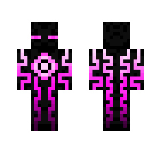 Energy Enderman Purple Version - Male Minecraft Skins - image 2