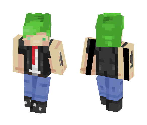 Neon Jack - Male Minecraft Skins - image 1