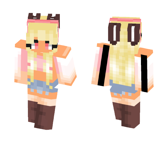 Oc- Oni | Bunny Girl - Girl Minecraft Skins - image 1