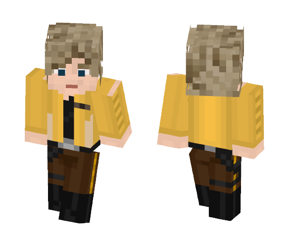 Luke Skywalker (Yavin 4) - Male Minecraft Skins - image 1