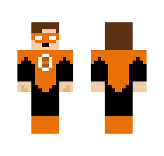 Orange Lantern Hal - Male Minecraft Skins - image 2