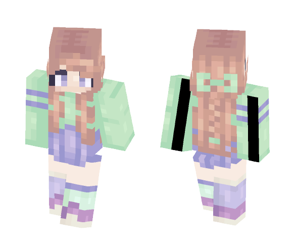 Pastel Meh.. - Female Minecraft Skins - image 1