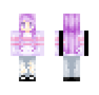 Sweater Chick - Female Minecraft Skins - image 2