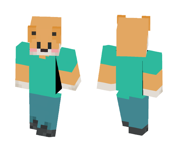 Cute Dog - Dog Minecraft Skins - image 1