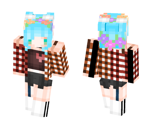 ♦ Dazzle ♦ - Female Minecraft Skins - image 1