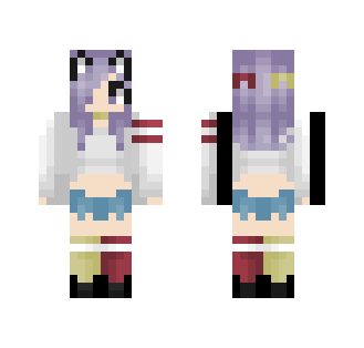 Oc- Jiji | Neko Girl - Girl Minecraft Skins - image 2