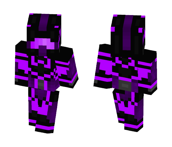 Generic Sci-Fi Character | Purple - Male Minecraft Skins - image 1