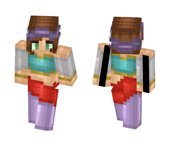 Brown Haired Gypsy - Free To Use - Female Minecraft Skins - image 1