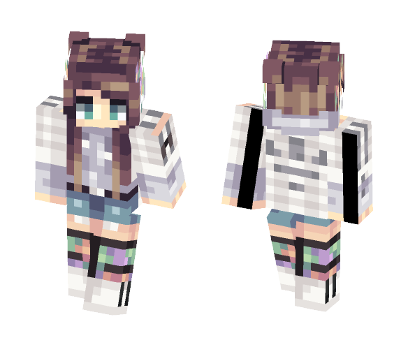 floral | contest entry - Female Minecraft Skins - image 1
