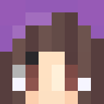 Purple Assassin Girl - Girl Minecraft Skins - image 3