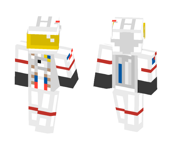 Astronaut - Male Minecraft Skins - image 1