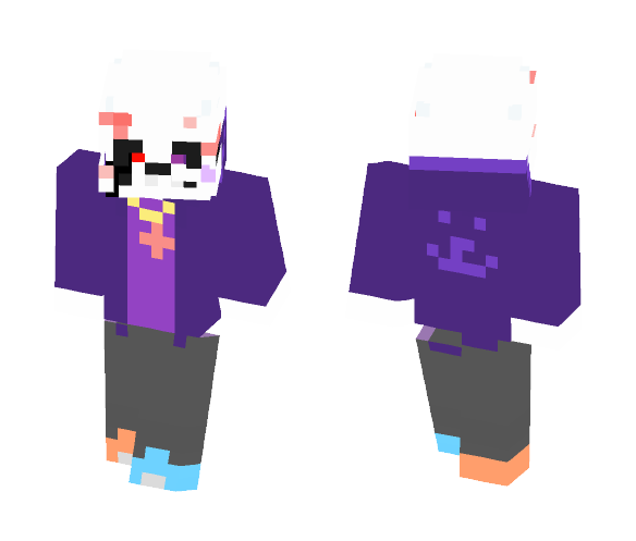 Undertech Pap(after gaster) Andy - Male Minecraft Skins - image 1