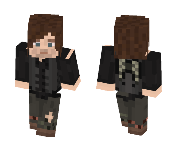 Daryl Dixon ( Season 6 A, B, 7 A ) - Male Minecraft Skins - image 1
