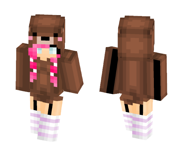 Bear Onesie :3 - Female Minecraft Skins - image 1