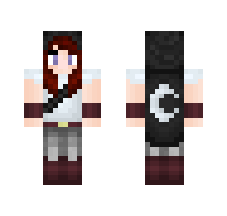 Moon Cloaked Girl - Girl Minecraft Skins - image 2
