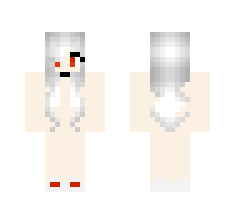 White haired girl/#1 Base! - Color Haired Girls Minecraft Skins - image 2
