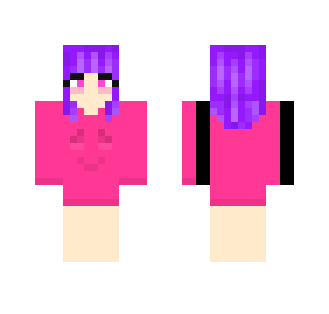Pink cutie x.x - Female Minecraft Skins - image 2