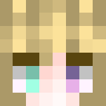 Japan College Blonde Girl - Girl Minecraft Skins - image 3