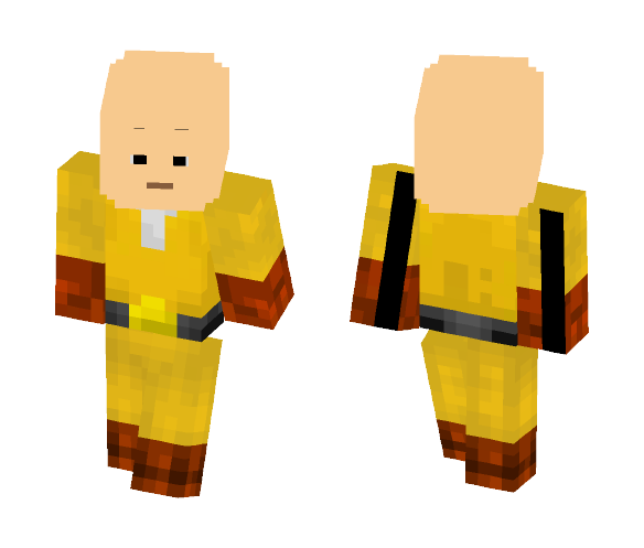 Saitama (One Punch Man) - Male Minecraft Skins - image 1