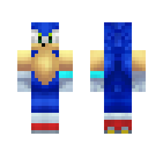 Adventure (1/DX) Sonic (Upgrades) - Male Minecraft Skins - image 2
