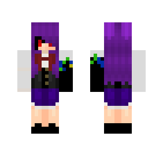 Withered Bonnie Girl ~(Human Fnaf)~ - Girl Minecraft Skins - image 2