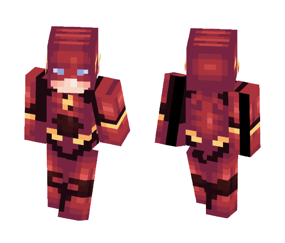 Flash JLA (New Shading Style?) - Male Minecraft Skins - image 1