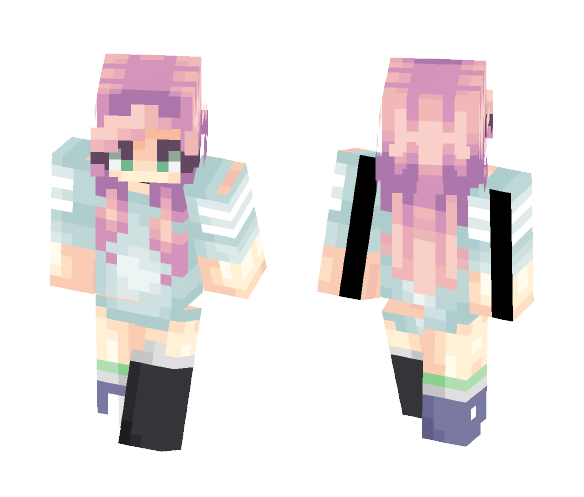 Pastel Candy - Female Minecraft Skins - image 1