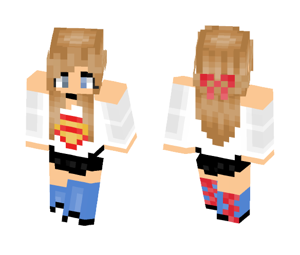 lousy person x - Female Minecraft Skins - image 1