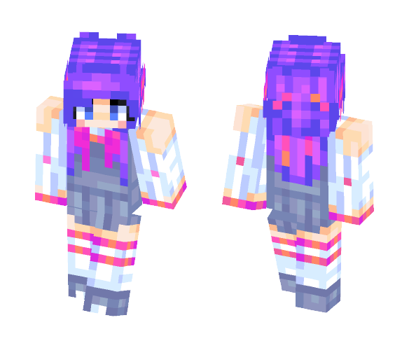 wow thats a lot of ribbons - Female Minecraft Skins - image 1