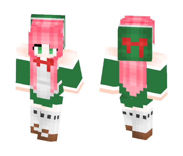 Momone Momo UTAU {Cherry} - Female Minecraft Skins - image 1