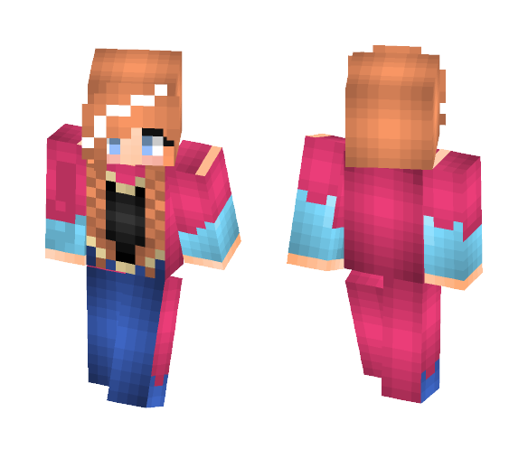 Anna from Frozen~ - Female Minecraft Skins - image 1