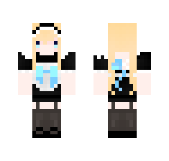 Angel Maid 3 pixel arms - Female Minecraft Skins - image 2